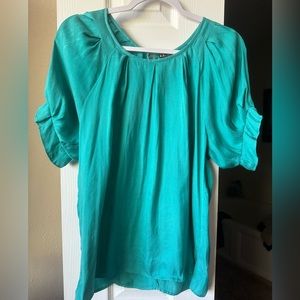 Express blue top